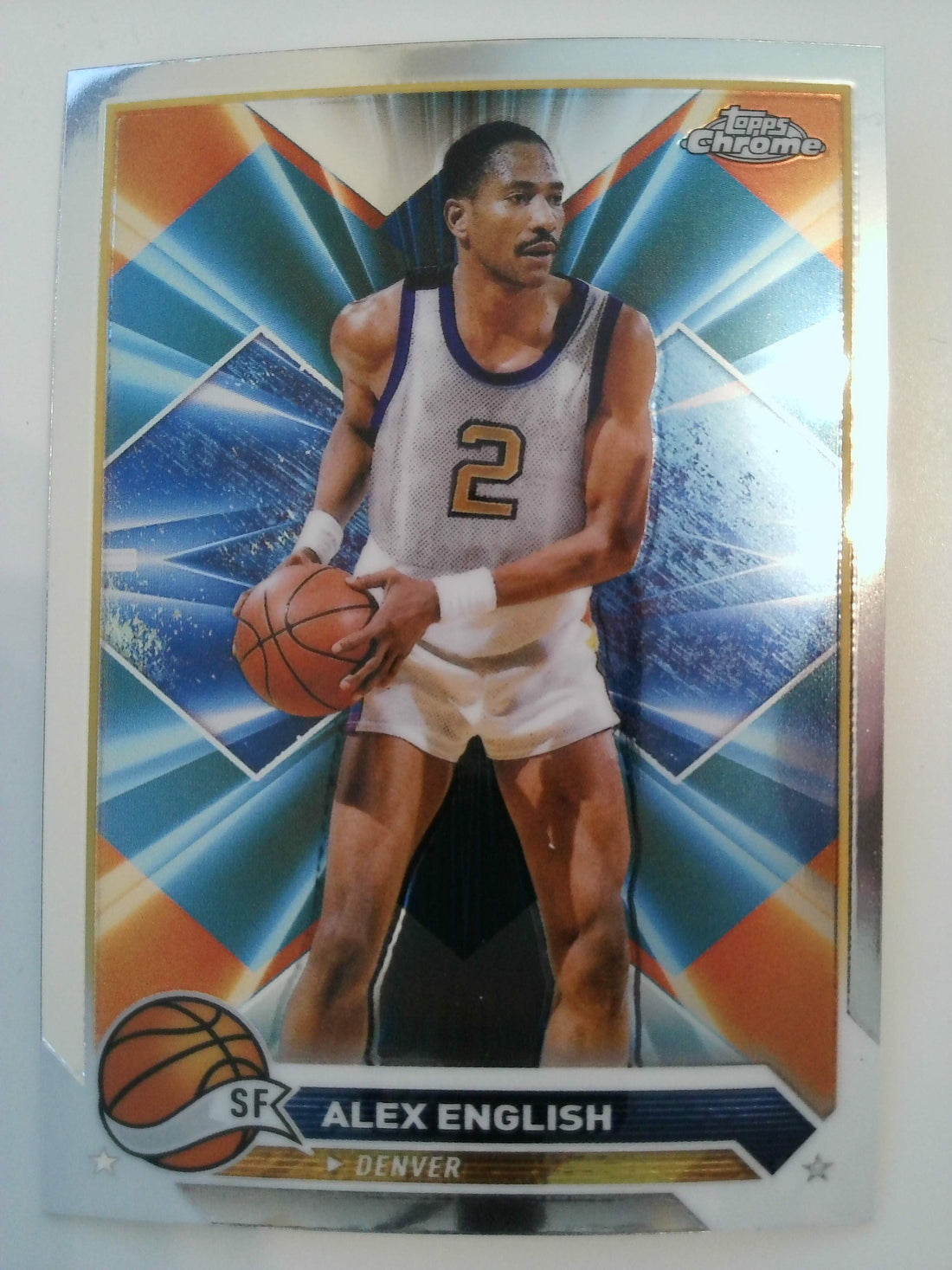 2023-24 Topps Chrome Basketball Alex English #26
