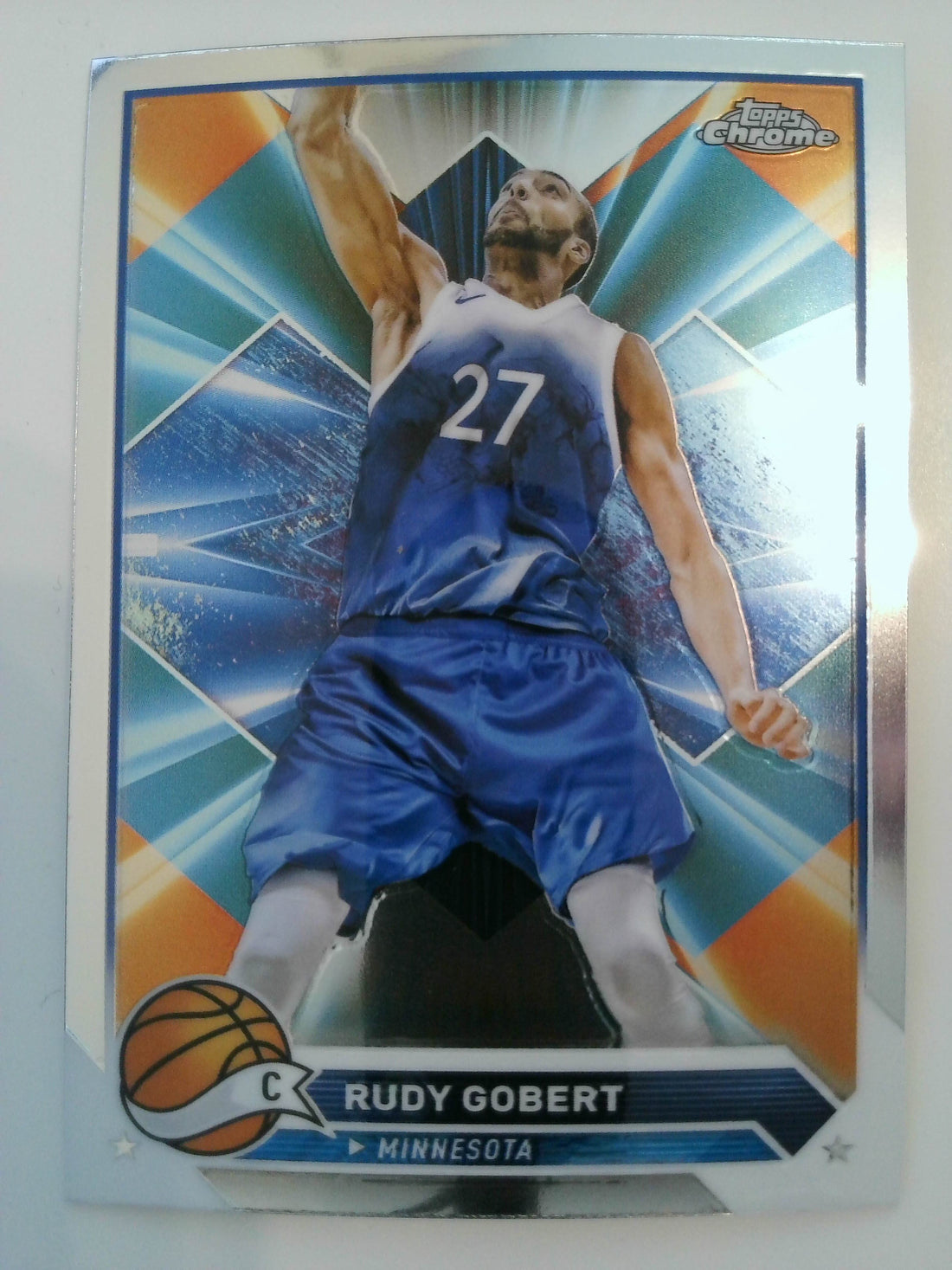 2023-24 Topps Chrome Basketball Rudy Gobert #38