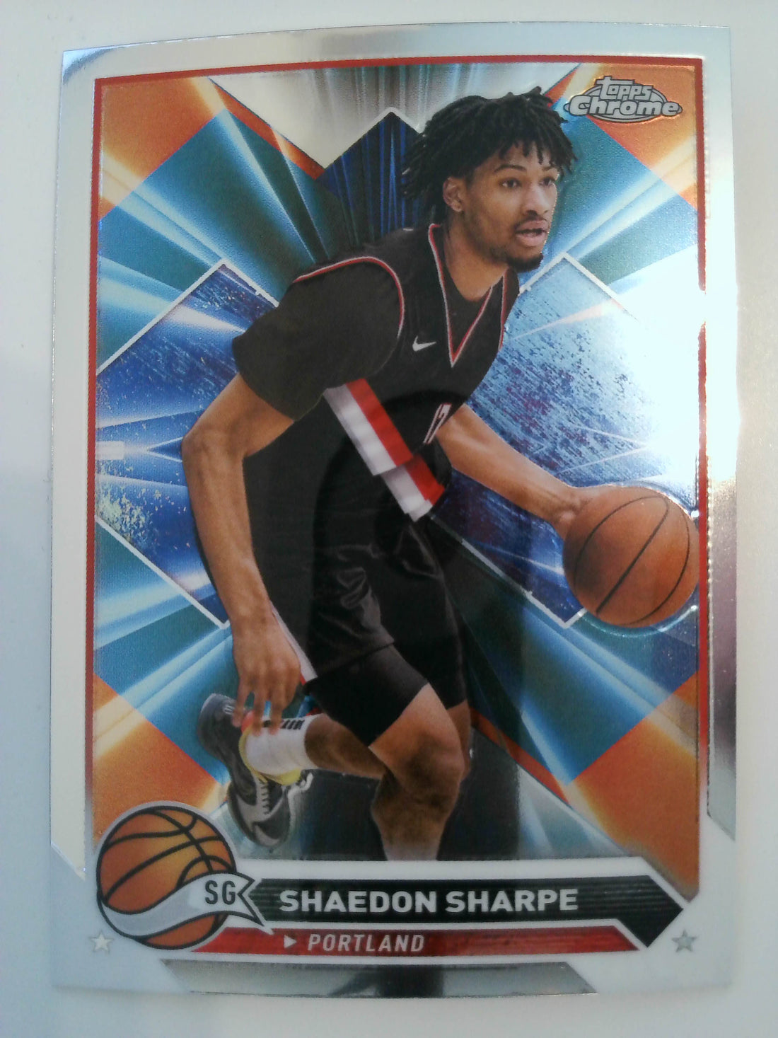 2023-24 Topps Chrome Basketball Shaedon Sharpe #71