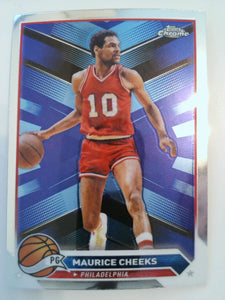 2023-24 Topps Chrome Basketball Maurice Cheeks #34