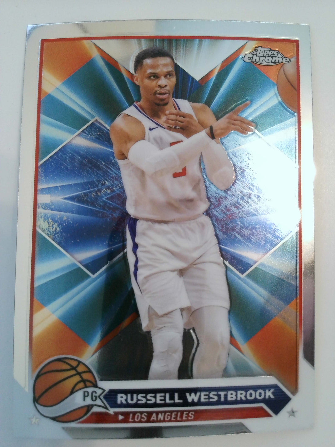 2023-24 Topps Chrome Basketball Russell Westbrook #110
