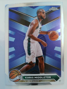 2023-24 Topps Chrome Basketball Khris Middleton #67