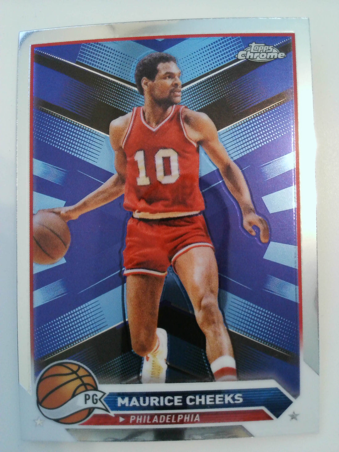 2023-24 Topps Chrome Basketball Maurice Cheeks #34