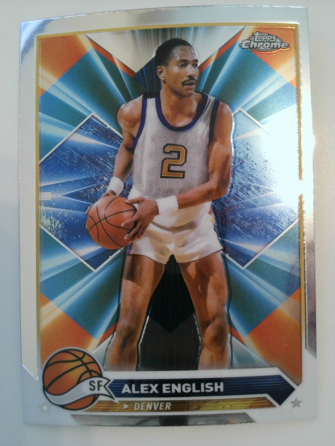 2023-24 Topps Chrome Basketball Alex English #26