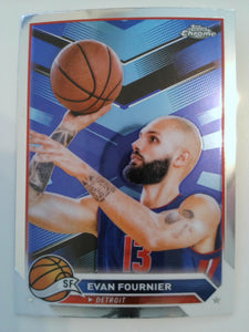 2023-24 Topps Chrome Basketball Evan Fournier #106