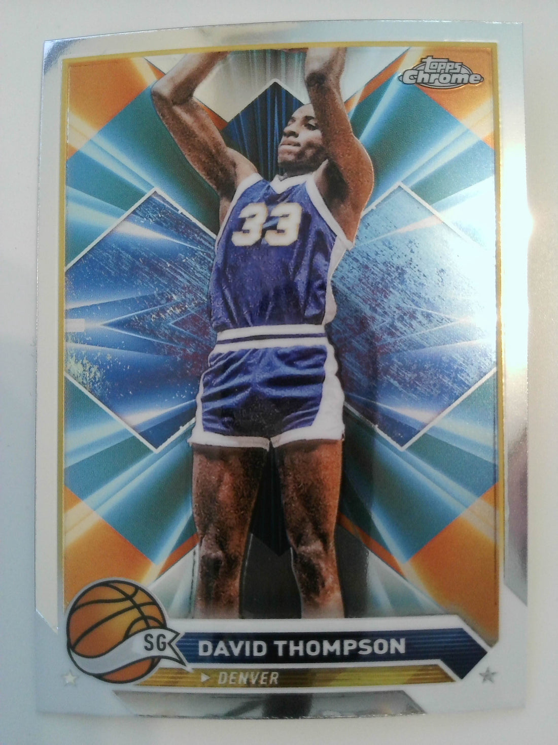 2023-24 Topps Chrome Basketball David Thompson #116