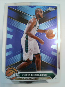 2023-24 Topps Chrome Basketball Khris Middleton #67
