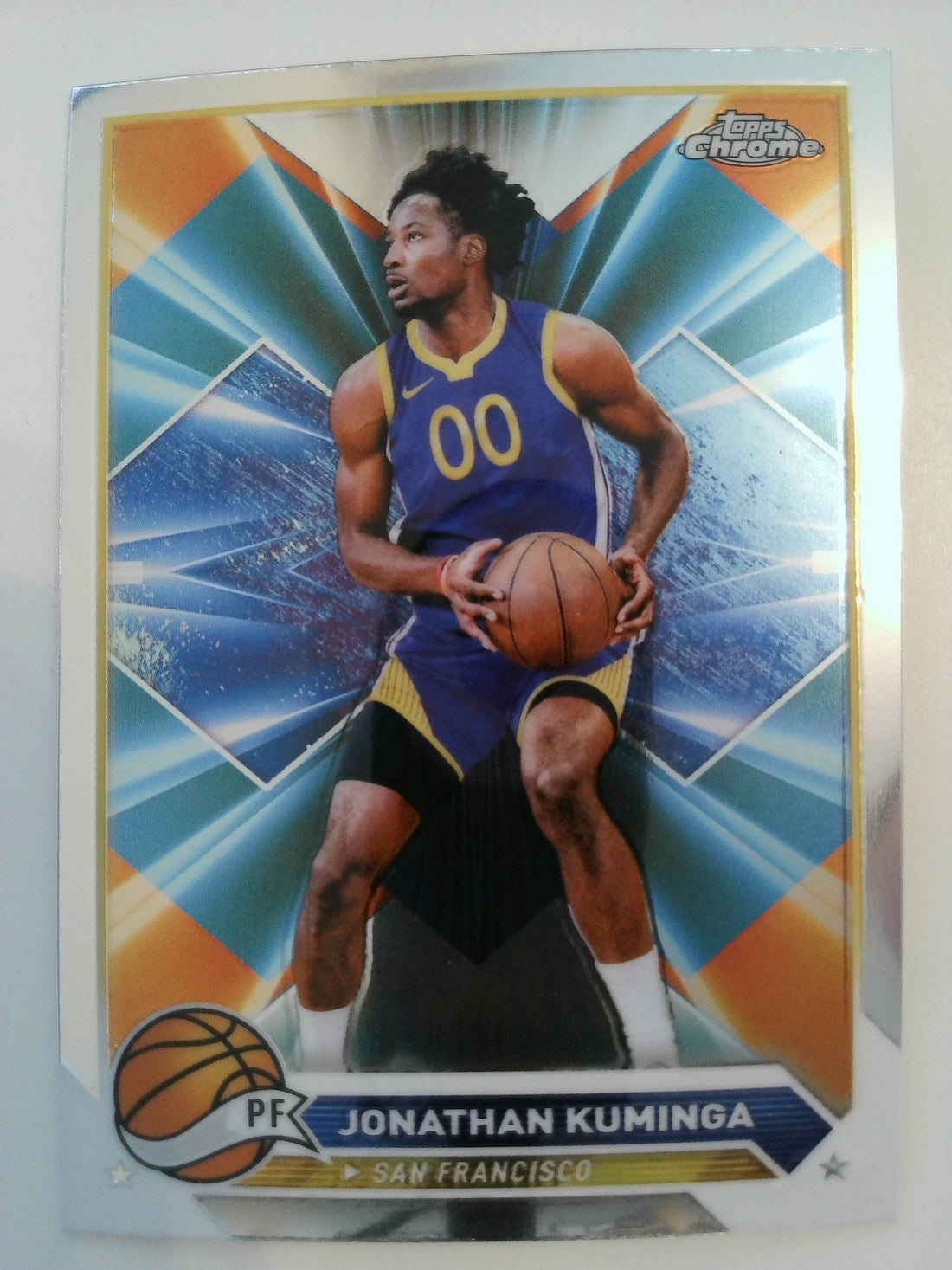 2023-24 Topps Chrome Basketball Jonathan Kuminga #122
