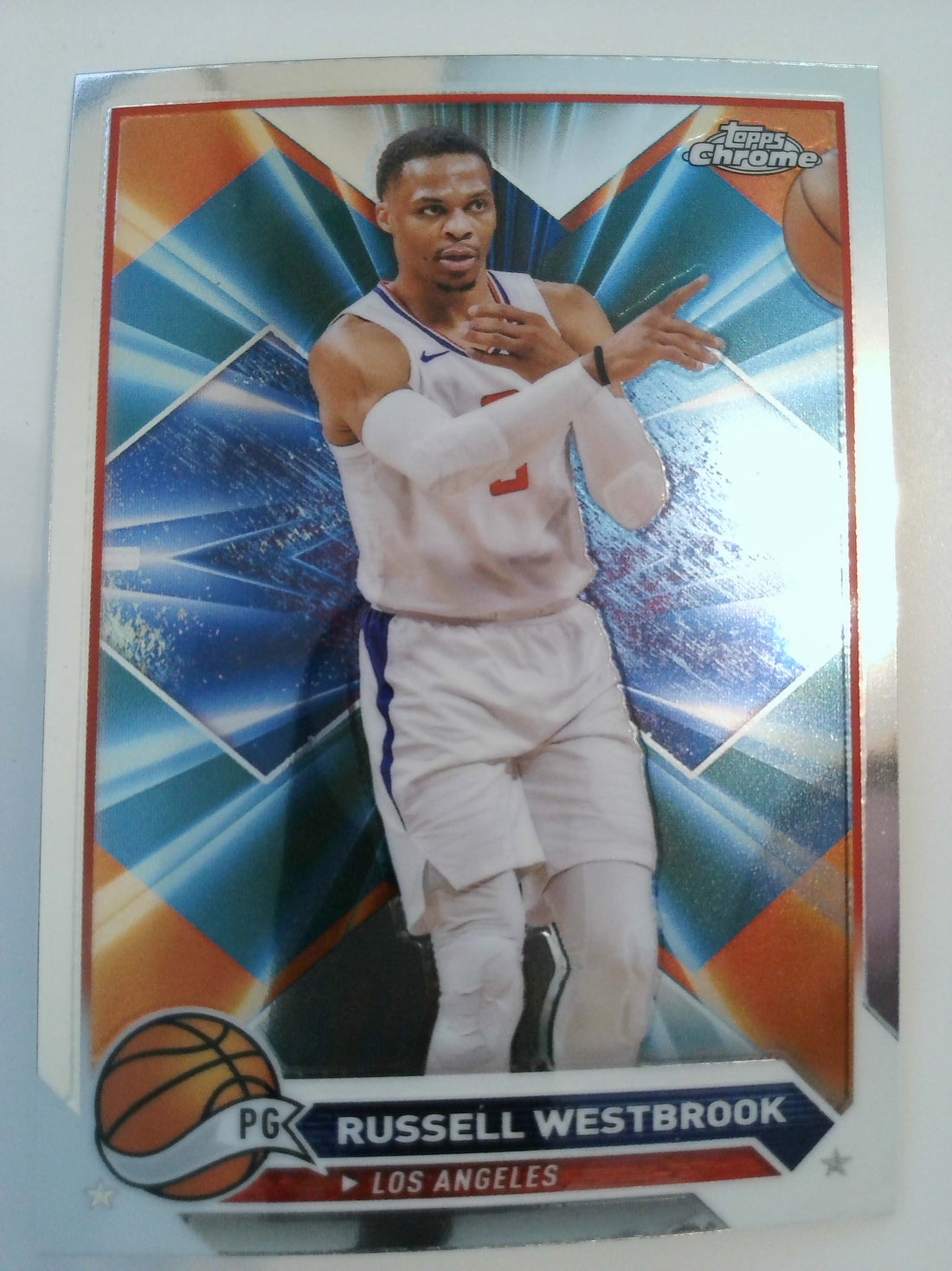 2023-24 Topps Chrome Basketball Russell Westbrook #110