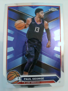 2023-24 Topps Chrome Basketball Paul George #115
