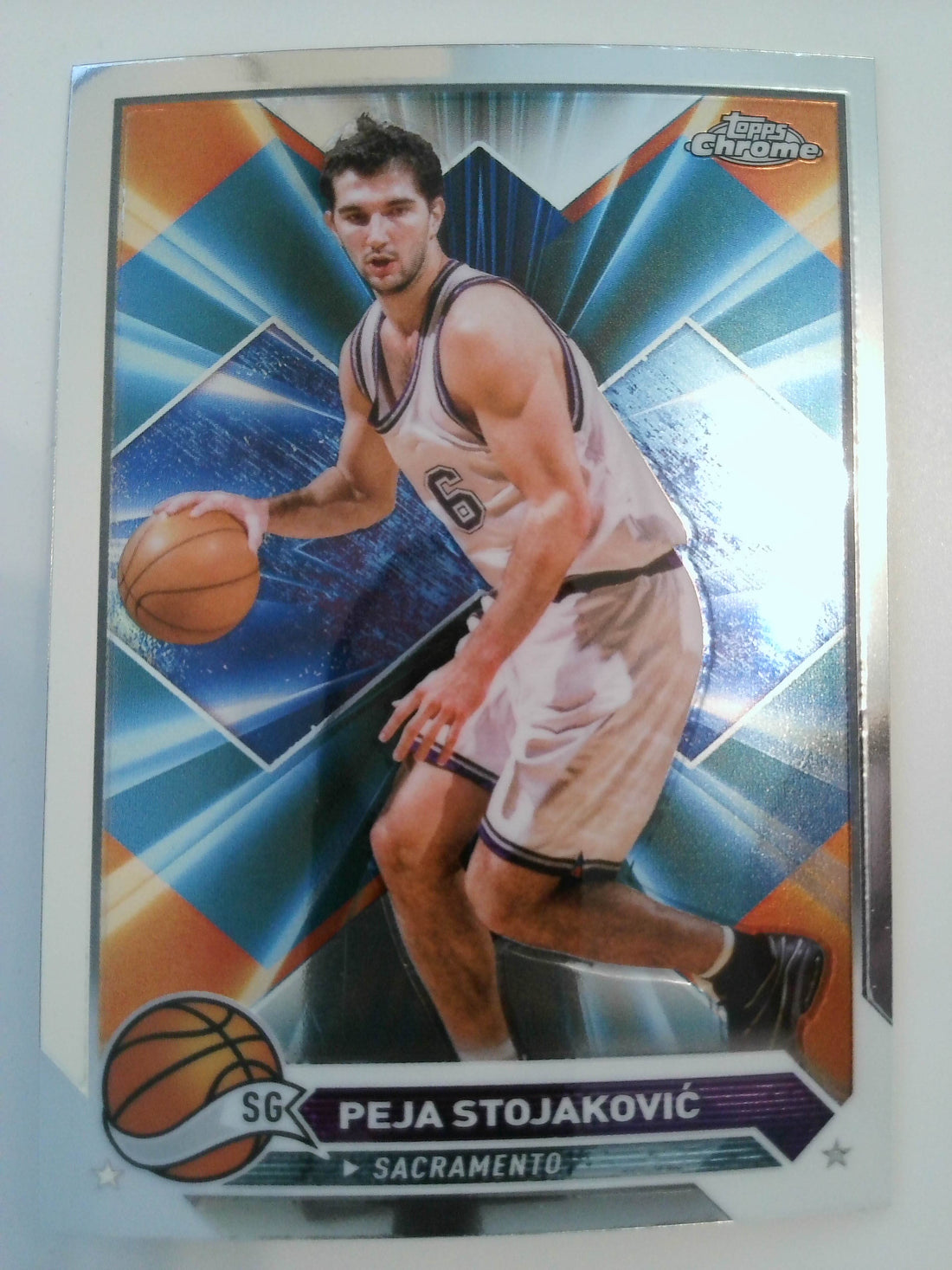 2023-24 Topps Chrome Basketball Peja Stojakovic #8
