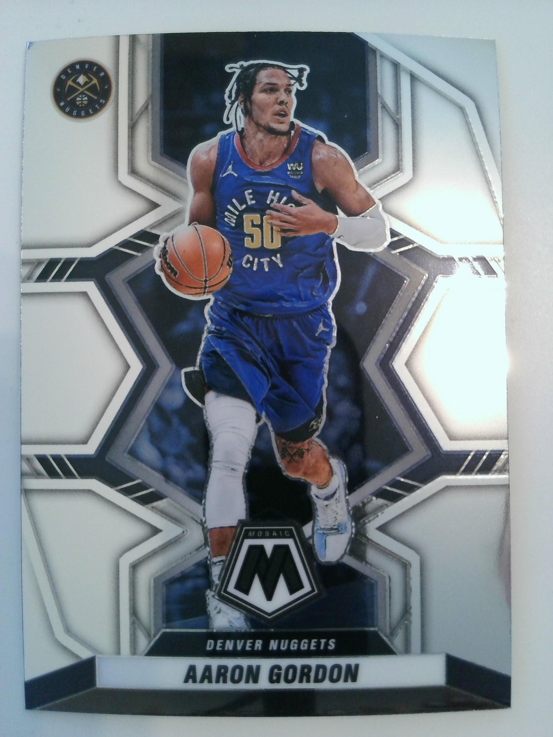 2021-22 Panini Mosaic Basketball Aaron Gordon #56