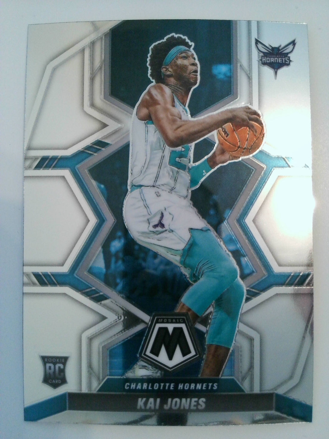 2021-22 Panini Mosaic Basketball Kai Jones #221 Rookie