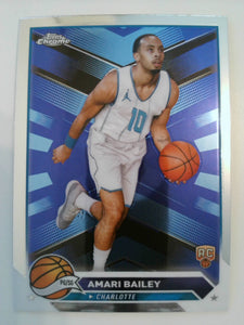 2023-24 Topps Chrome Basketball Amari Bailey #172 Rookie