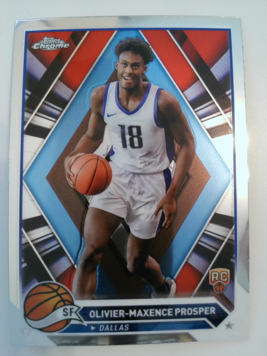 2023-24 Topps Chrome Basketball Olivier-Maxence Prosper #120 Rookie