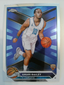 2023-24 Topps Chrome Basketball Amari Bailey #172 Rookie
