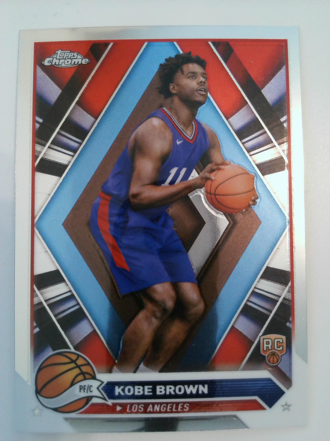 2023-24 Topps Chrome Basketball Kobe Brown #18 Rookie