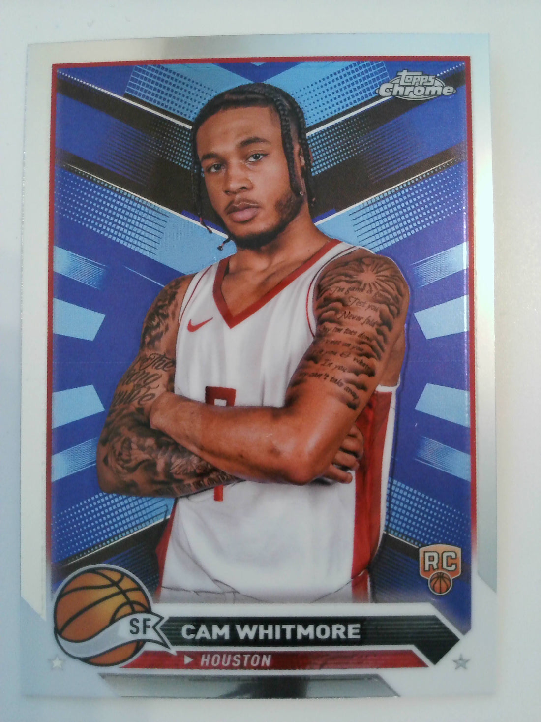 2023-24 Topps Chrome Basketball Cam Whitmore #133 Rookie
