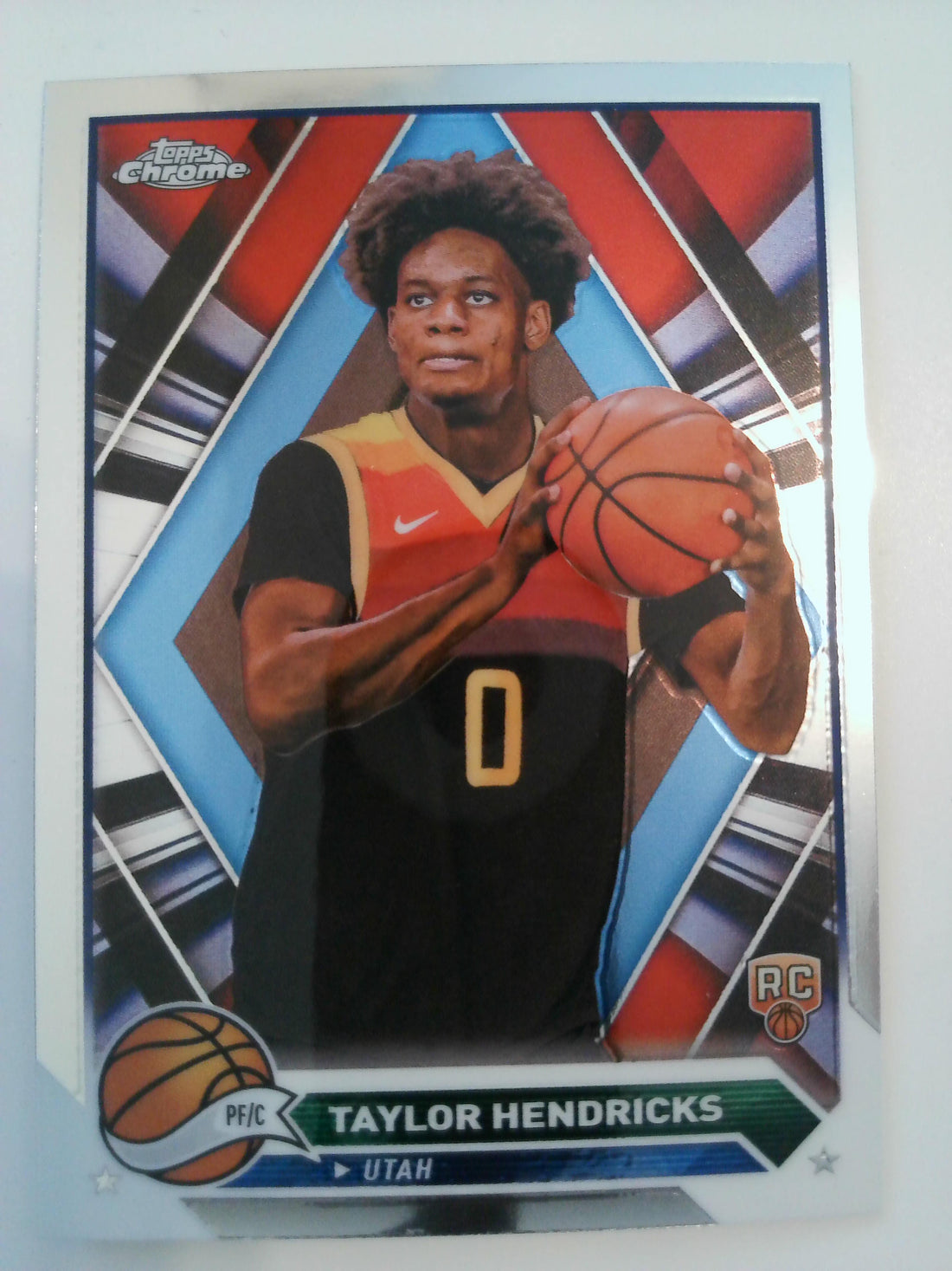 2023-24 Topps Chrome Basketball Taylor Hendricks #147 Rookie