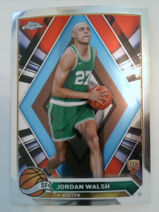 2023-24 Topps Chrome Basketball Jordan Walsh #189 Rookie