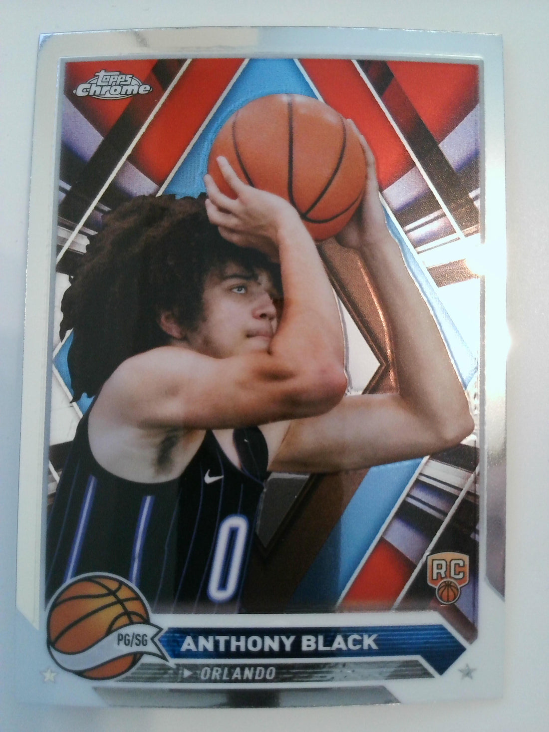 2023-24 Topps Chrome Basketball Anthony Black #186 Rookie