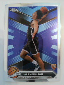 2023-24 Topps Chrome Basketball Jalen Wilson #61 Rookie