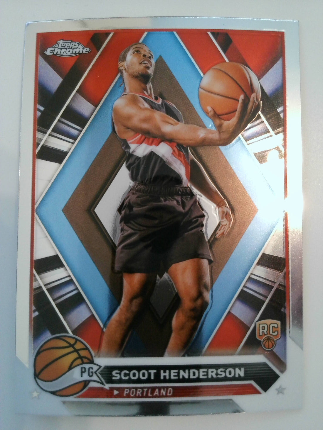 2023-24 Topps Chrome Basketball Scoot Henderson #60 Rookie