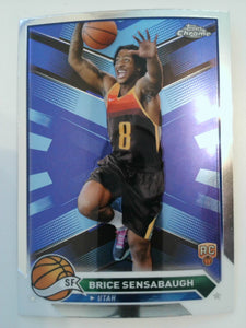 2023-24 Topps Chrome Basketball Brice Sensabaugh #73 Rookie