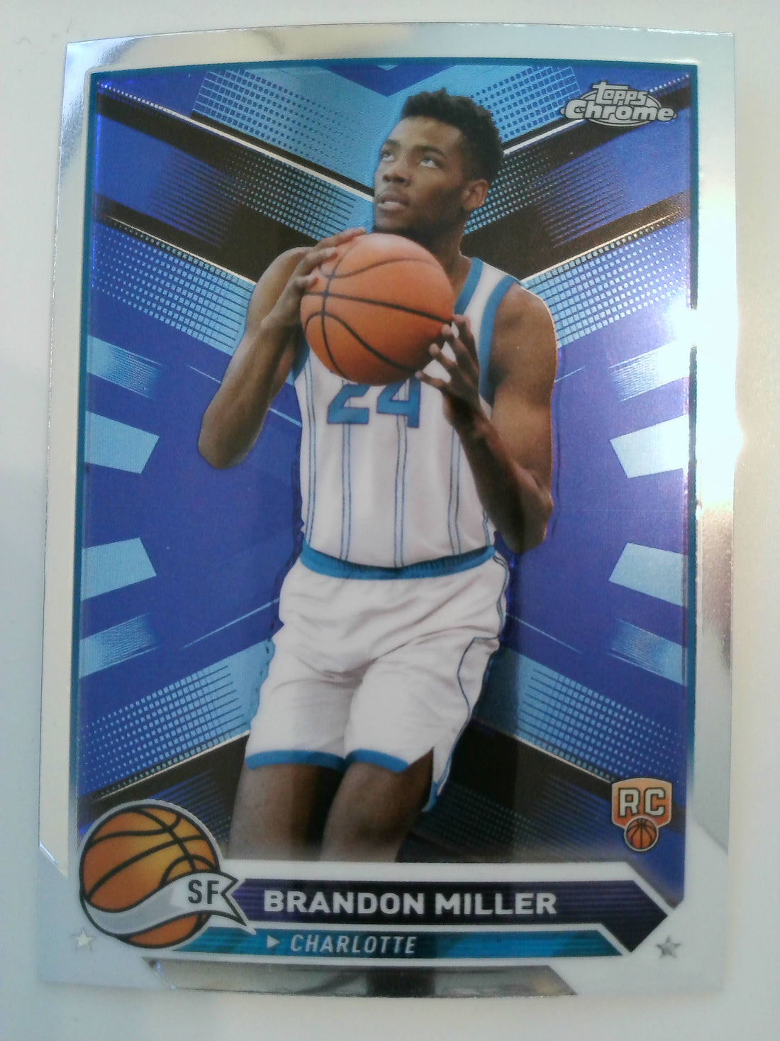 2023-24 Topps Chrome Basketball Brandon Miller #127 Rookie