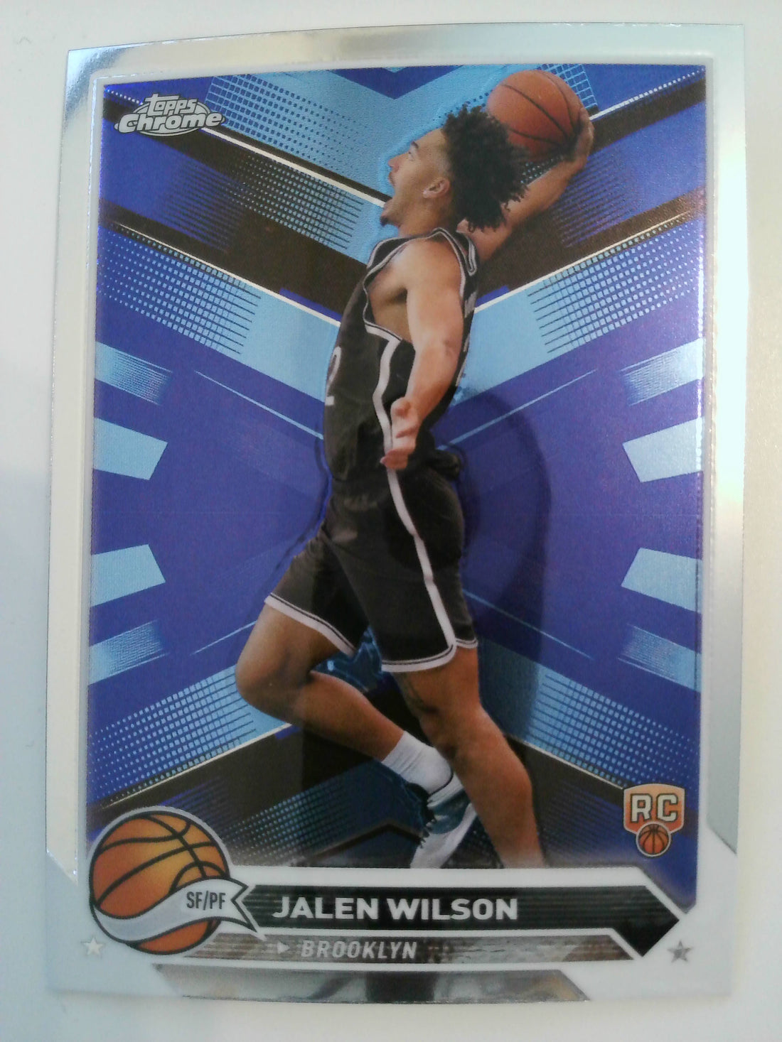 2023-24 Topps Chrome Basketball Jalen Wilson #61 Rookie