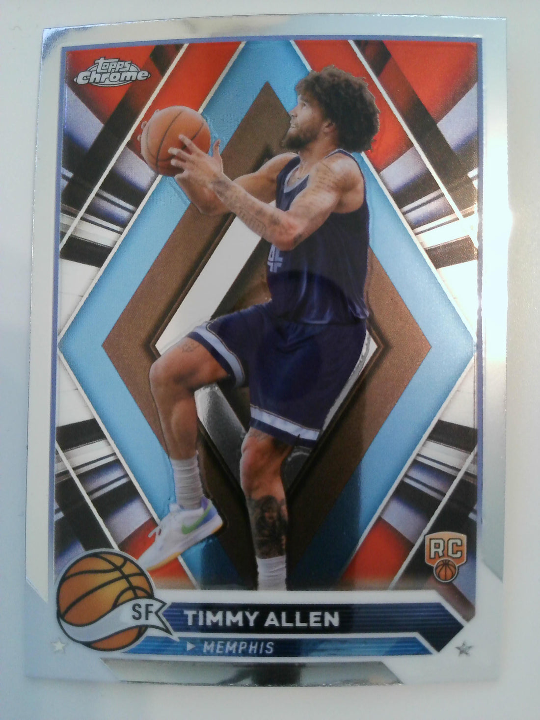 2023-24 Topps Chrome Basketball Timmy Allen #138 Rookie