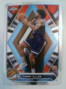2023-24 Topps Chrome Basketball Timmy Allen #138 Rookie