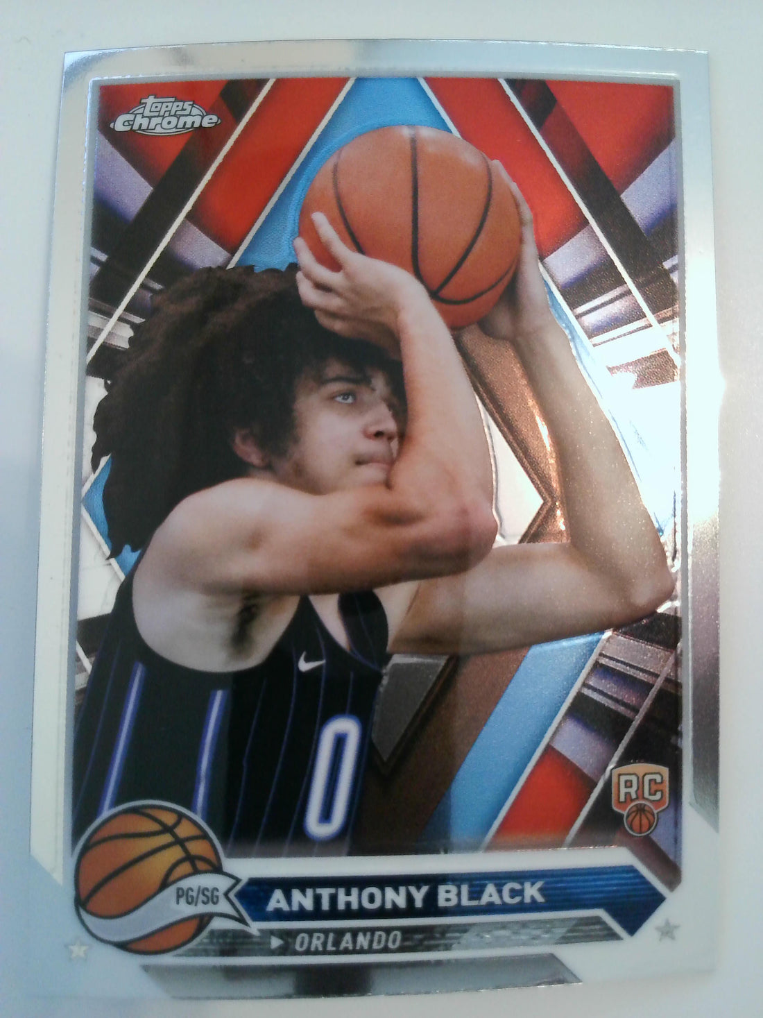 2023-24 Topps Chrome Basketball Anthony Black #186 Rookie