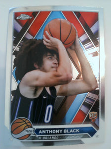 2023-24 Topps Chrome Basketball Anthony Black #186 Rookie