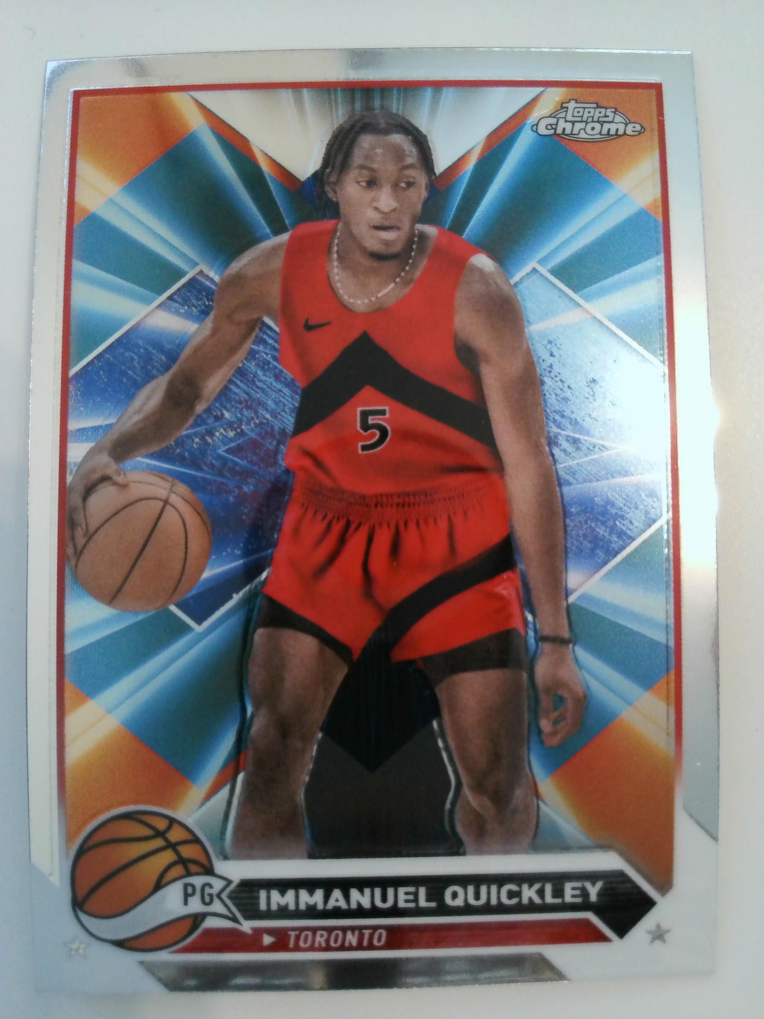 2023-24 Topps Chrome Basketball Immanuel Quickley #131