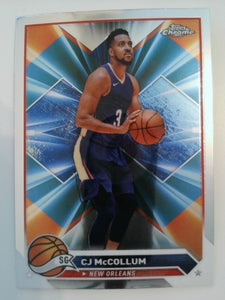 2023-24 Topps Chrome Basketball CJ McCollum #47