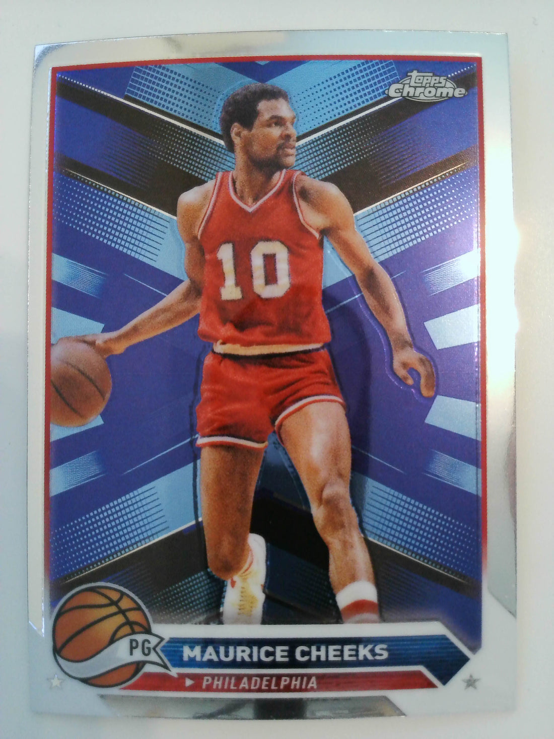 2023-24 Topps Chrome Basketball Maurice Cheeks #34