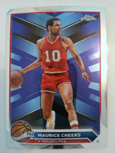 2023-24 Topps Chrome Basketball Maurice Cheeks #34