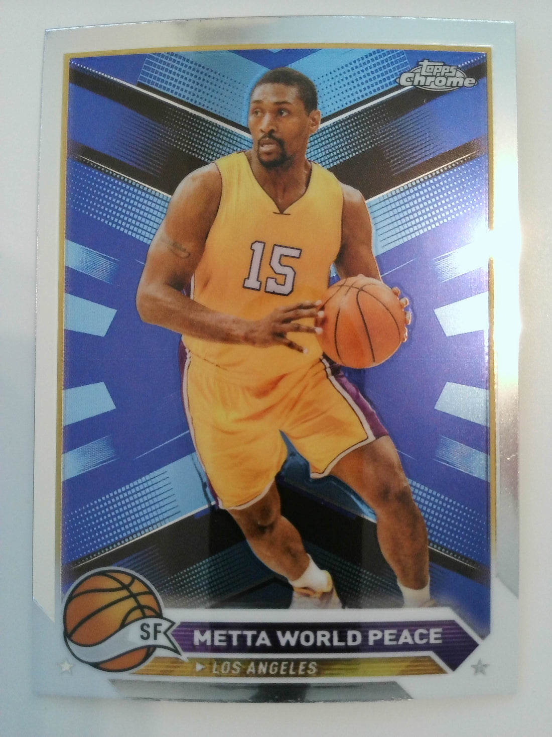 2023-24 Topps Chrome Basketball Metta World Peace #13