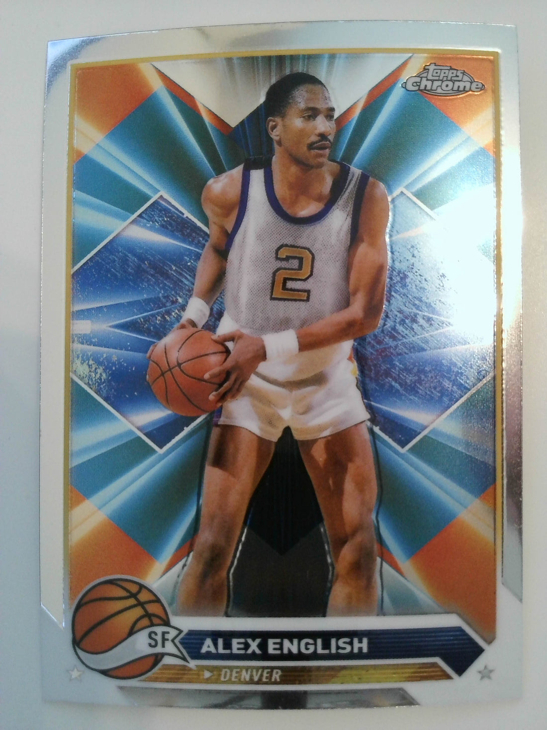 2023-24 Topps Chrome Basketball Alex English #26