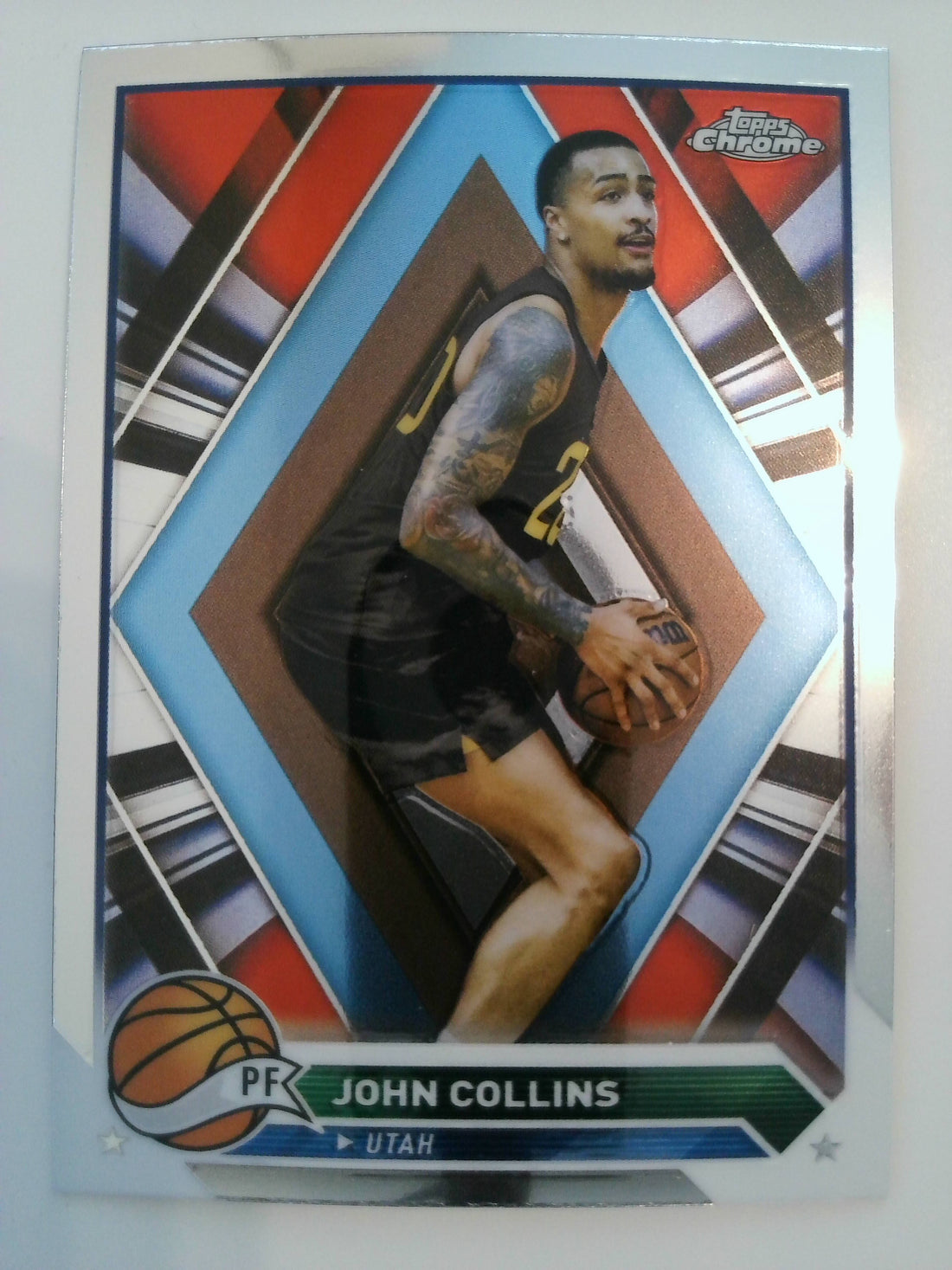 2023-24 Topps Chrome Basketball John Collins #102