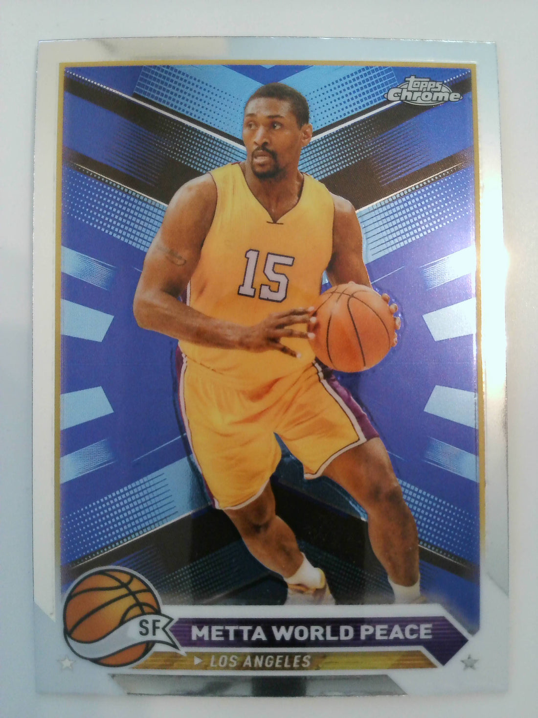 2023-24 Topps Chrome Basketball Metta World Peace #13