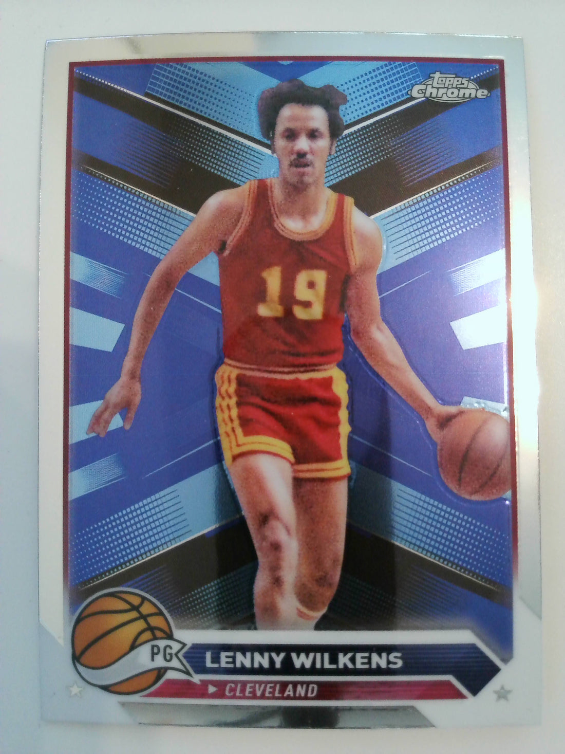 2023-24 Topps Chrome Basketball Lenny Wilkens #25