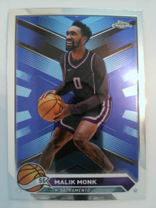 2023-24 Topps Chrome Basketball Malik Monk #130