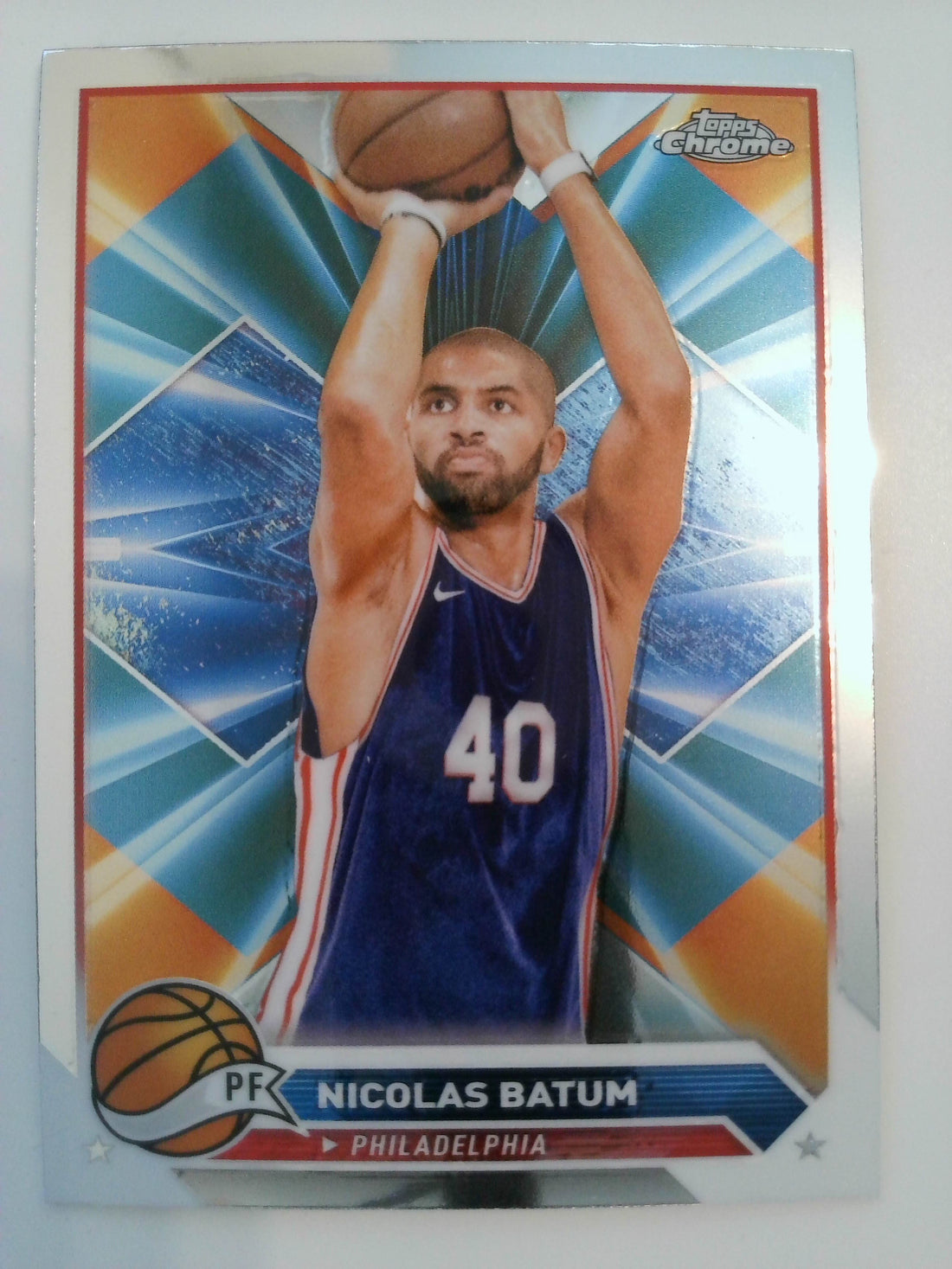 2023-24 Topps Chrome Basketball Nicolas Batum #113