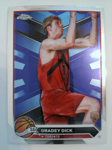 2023-24 Topps Chrome Basketball Gradey Dick #169 Rookie