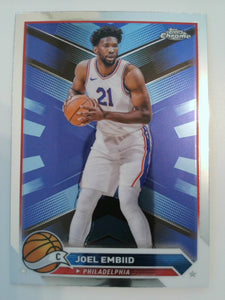 2023-24 Topps Chrome Basketball Joel Embiid #100