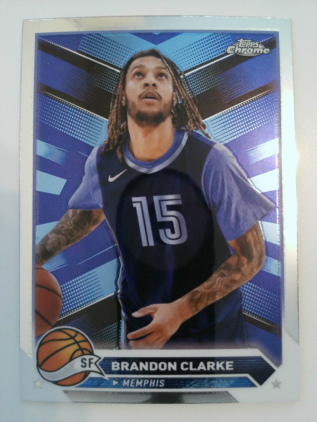 2023-24 Topps Chrome Basketball Brandon Clarke #142