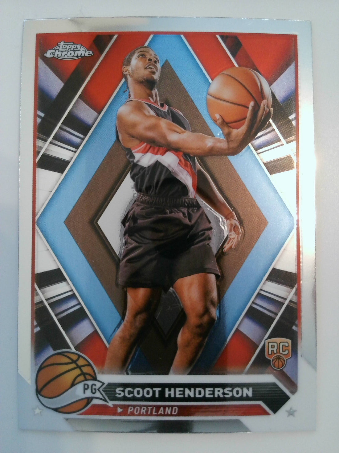 2023-24 Topps Chrome Basketball Scoot Henderson #60 Rookie