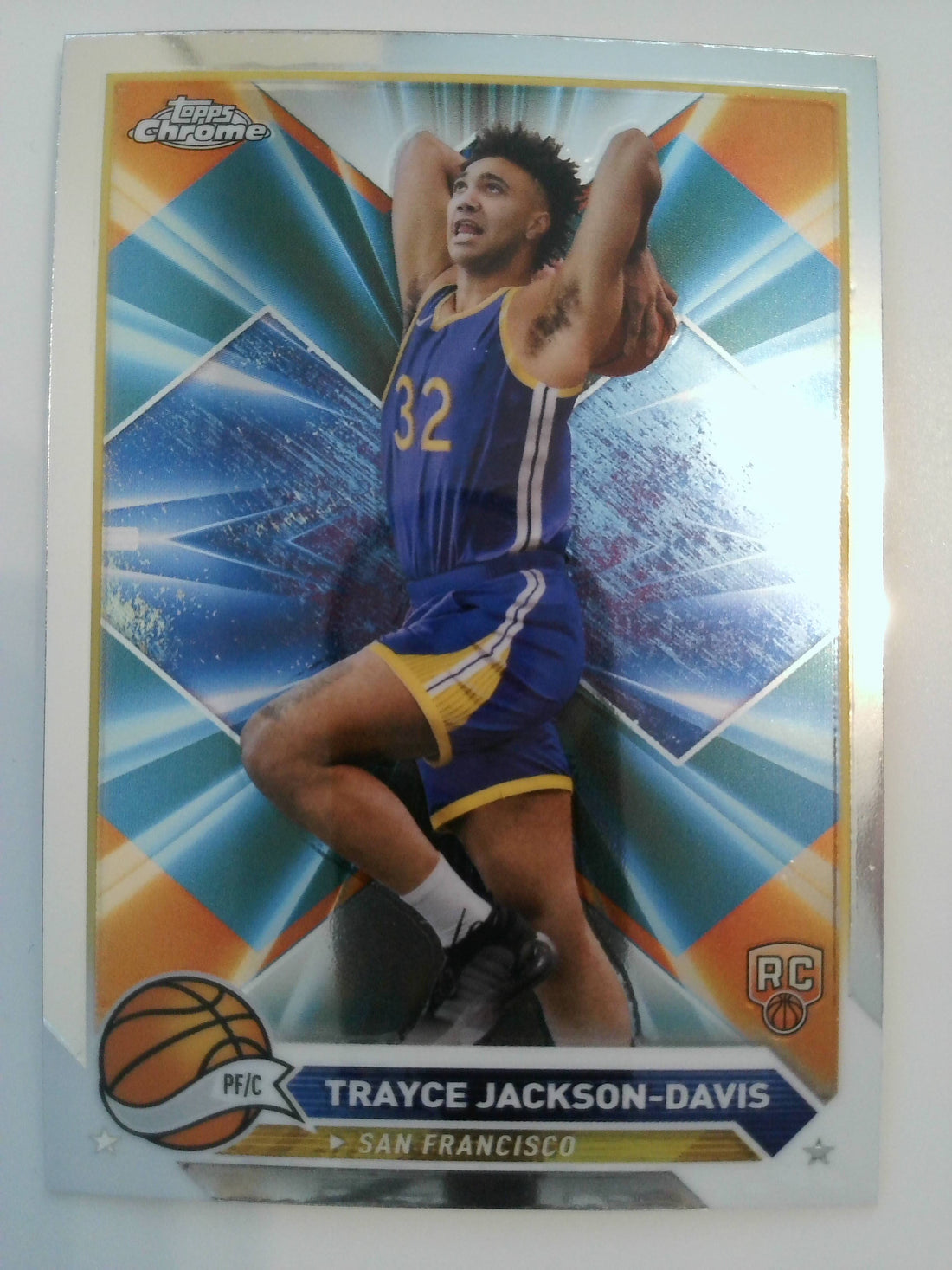 2023-24 Topps Chrome Basketball Trayce Jackson-Davis #176 Rookie